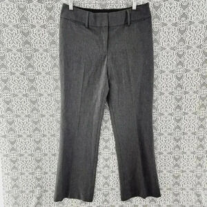 Loft Julie Trousers Straight leg Women's Dress Pants 6S Gray